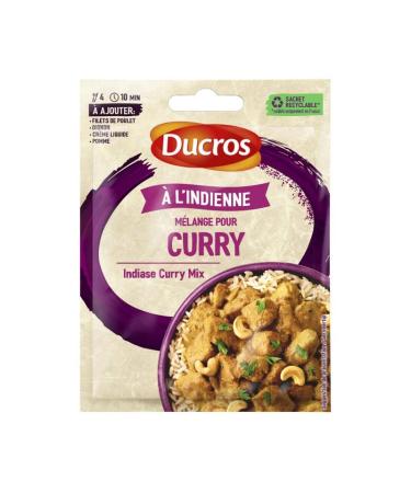 DUCROS - Pack of 4 Indian Curry Mix 20g - Free Shipping