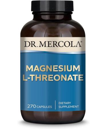 Dr. Mercola Magnesium L-Threonate & Calcium with D3 & K2 | 90 Servings | Bone Health Dietary Supplement | Non-GMO - Buy Online on GoSupps.com