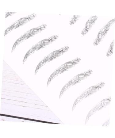 NOLITOY 4 Sheets Pairs Bionic Eyebrow Tattoos 6d Eyebrow Stickers Simulation Eyebrow 3d Makeup Tools Hair - Buy Online on GoSupps.com