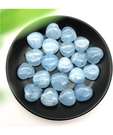 Natural Crystal Rough Stone Jewelry Natural Crystal Rough 1 Piece Natural Mini Aquamarine Heart Crystal Specimen Lucky Heart Stone Beautiful Crystal Stone Jewelry - Buy Online on GoSupps.com