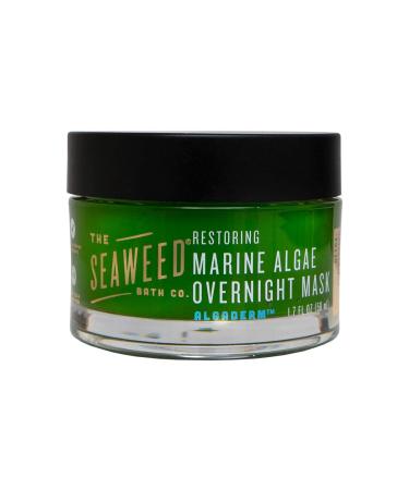 The Seaweed Bath Co. Restoring Marine Algae Overnight Face Mask with Natural Seaweed  AlgaDermTM Complex  Vegan  Cruelty-Free  Gluten-Free  Paraben-Free 1.7 oz