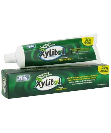 Epic Dental Tpaste Xyl Flor Free Spmt 4.9 Oz8