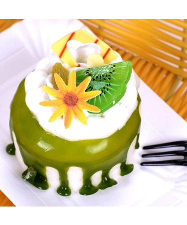 Glutinous Edible Rice Paper 100 Pieces Flower Shape Cake Baking Decoration Edible Flower for Cake Toppers Decor Birthday Wedding Party Cupcake Food Decorations Edible Flower Paper Cake Toppers. - Buy Online on GoSupps.com