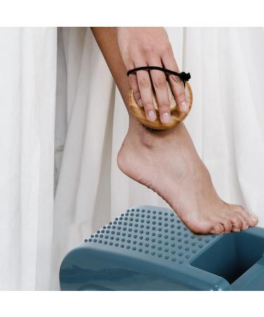 Frcolor Pedicure Stool - Nail Care Tools Footrest for Salon & Shower 37x28cm Mini Green Multi-Tool - Buy Online on GoSupps.com