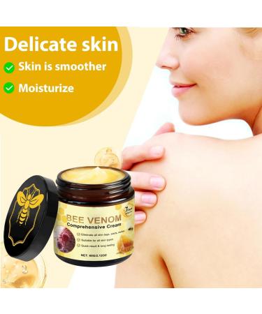 Bee venom creme venin d'abeilles 60g pommade professionnelle au venin d'abeille pour tous types de peau - Buy Online on GoSupps.com