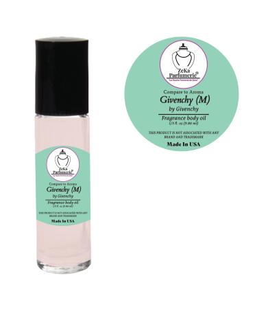 Compare to Aroma compatible with Givenchy for Men Fragrance Body oil on 1/3 oz (9.86ml) size Roll-On Botlle
