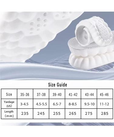 Shimogai Cloudstride 4D Sports Shoe Insoles - Soft, Breathable, High-Elasticity Shock Absorbing Technology - Gray, Unisex (3 Pairs, Size 45-46) - Buy Online on GoSupps.com