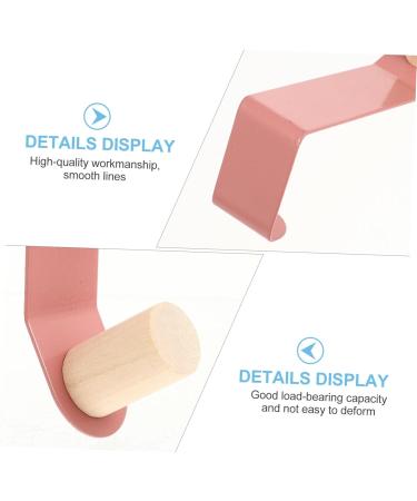 LABRIMP Door Hook Outdoor Decor Over Door Towel Bar Door Clothes Hanger Powerful Hooks Clothing Bedroom Door - Buy Online on GoSupps.com