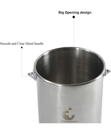 TopQuaFocus Stainless Steel Enema Bucket Kit - Reusable Colon Cleansing Solution for Coffee & Water - 2 Qt Organic Home Enemas - Buy Online on GoSupps.com