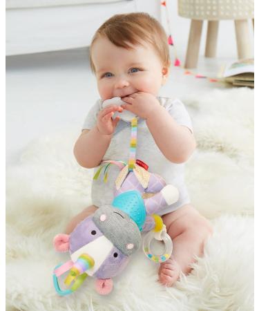 Skip Hop Bandana Buddies Baby Unicorn Toy - Multi-Sensory Rattle & Teething Toy - Buy Online on GoSupps.com