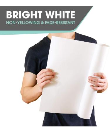 15x75' White Art Easel Paper Roll - 100% Recyclable Non-Yellowing Bond Paper - Buy Online on GoSupps.com