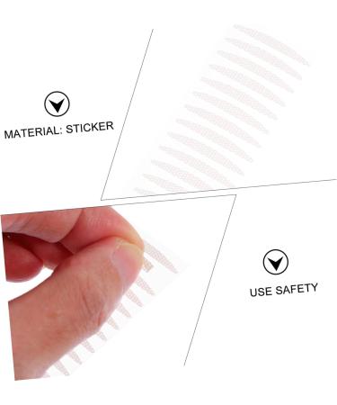 Didiseaon 25 Sheets Double Eyelid Sticker Eyelid Sticker Tape Droopy Eyelid Tape Eyelid Strips Mesh Eyelid Tape Natural Eyelid Tape Eyelid Tape for Hooded Eye Breathable Eye Patch - Buy Online on GoSupps.com