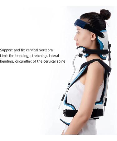 Uziah Neck Breast Orthosis | Adjustable Head & Neck Chest Support | Cervical Vortex Rehabilitation Device for Adults - Buy Online on GoSupps.com