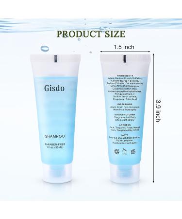 30 Travel Size Body Wash Bulk bundle with 30 Travel Size Shampoo Bulk 30mL 1 oz Hotel Shampoo Supplies for Guests AirBnB Essentials Travel Size Toiletries Bulk - Buy Online on GoSupps.com
