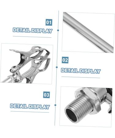 Gleavi Moxibustion Clip Set - Stainless Steel MOXA Stick Skin Care Tools | Portable Double Head Moxibustion Tool 21x10cm - International Shipping Available - Buy Online on GoSupps.com