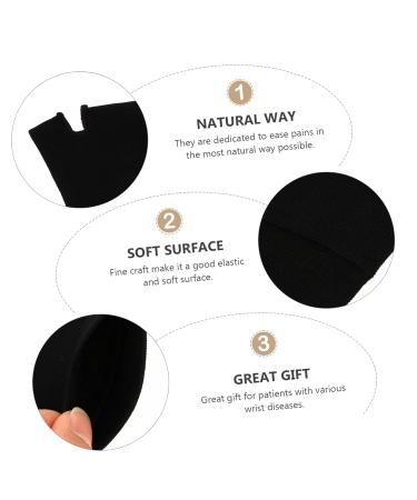 Gatuida 3 Pairs Compression Wrist Gloves for Carpal Tunnel & Sports - Elastic Hand Braces for Women - Warm Spandex Wristband Sleeves - Buy Online on GoSupps.com