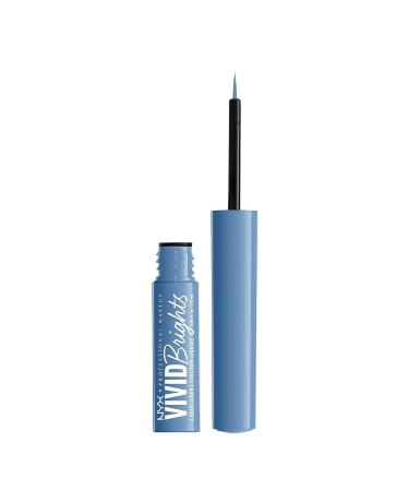 NYX Vivid Brights Liquid Liner Cobalt Crush - Smear-Resistant Eyeliner - Buy Online on GoSupps.com