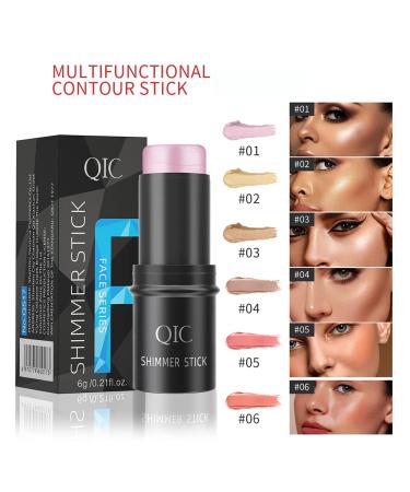 Versatile Natural Make-Up Pen - Cream Rouge Highlighter & Moisturizer for Cheeks Lips & Eyes - Perfect for Mature Skin | 6g (1 Pack) - Buy Online on GoSupps.com