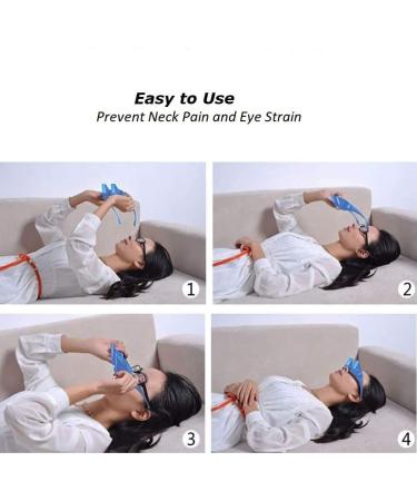 Prism Glasses - Lazy Readers for Bed & Sofa | 90 Horizontal Eyeglasses for Reading & Watching TV | Unisex Myopia & Presbyopia Relief - Buy Online on GoSupps.com