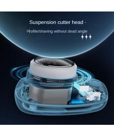 XPTIECK Electrical Mini Reiserasierer for Men - Portable Rechargeable & Washable Pocket Size Razor | Painless & Cordless Shaving Solution - Buy Online on GoSupps.com