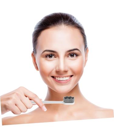 Mobestech Portable Soft Travel Toothbrush - Aesthetic White Child-Friendly Design | 4-Piece Set - Buy Online on GoSupps.com