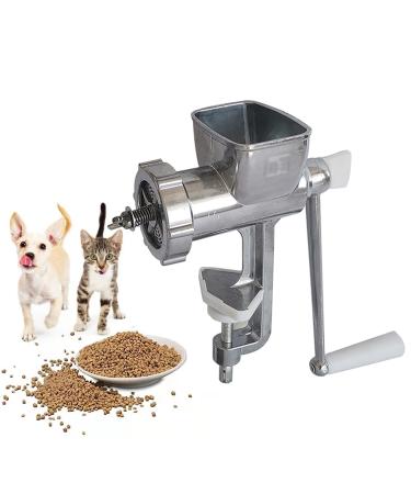 Manual Pet Food Pellet Machine Dog and Cat Food Pellet Making with 7pcs Molds Manual Feed Pellet Machine for Animal Small Fish Poultry and Rabbit Food