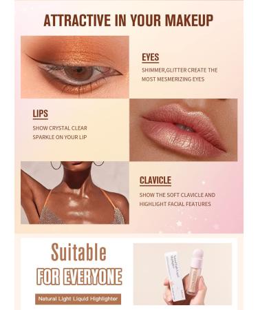 3Pcs Liquid Highlighter Stick Set - Natural Luminizing Makeup for Face & Body - Buy Online on GoSupps.com
