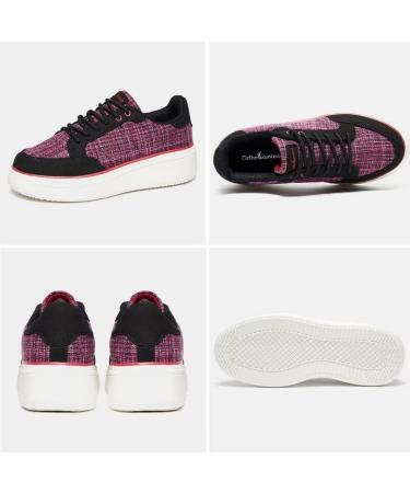 OrthoComfoot Women's Arch Support Walking Shoes - Dark Red - Size 8W - Buy Online on GoSupps.com