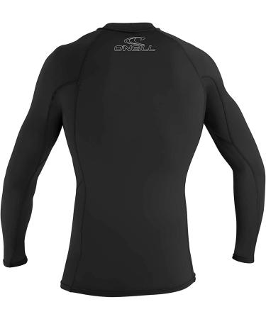 O'Neill Men's Basic Skins UPF 50+ Long Sleeve Rash Guard - Black, Size 2XL - Buy Online on GoSupps.com