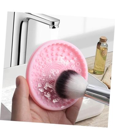 Beavorty 3pcs Makeup Brush Cleaning Box silicone brush cleaner makeup cleaning bowl makeup brush cleaner solution make up silicone makeup brush cleaner Wet and dry Silica gel carpet - Buy Online on GoSupps.com