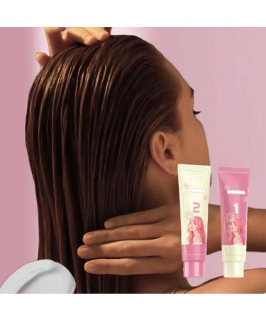 Protein Correction Hair Straightening Cream Protein Hair Softener Set For All Hair Types (1PCS) - Buy Online on GoSupps.com