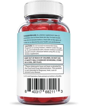 Justified Laboratories Optimal Keto ACV Gummies 1000MG Vegan Non GMO | Pomegranate Juice, Beet Root, B12 | 60 Gummys | 60 Count - Buy Online on GoSupps.com