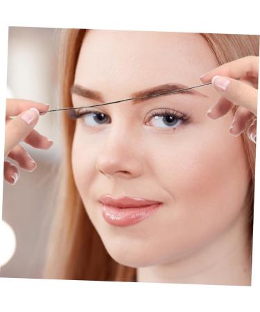 Healeved 1Box eyebrow makeup tool Eyebrow Drawing Auxiliary Tool Brow Mapping Wire Ruler 6x4.5cm White - Buy Online on GoSupps.com