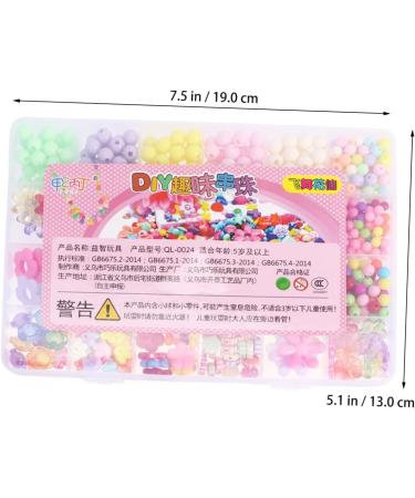 FAVOMOTO Puzzle Toy 1 Set Necklace Education Toys Kids Educational Toys Colorful Beads Kidtoy Kids Toys Girl Toys for Kids Boys Education Beads Child Puzzle Wear Beads Children Toy - Buy Online on GoSupps.com