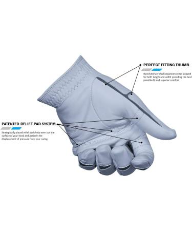 Bionic Gloves - Men's PerformanceGrip Pro Premium Golf Gloves | Durable Cabretta Leather | ML Left - Shop Now! - Buy Online on GoSupps.com