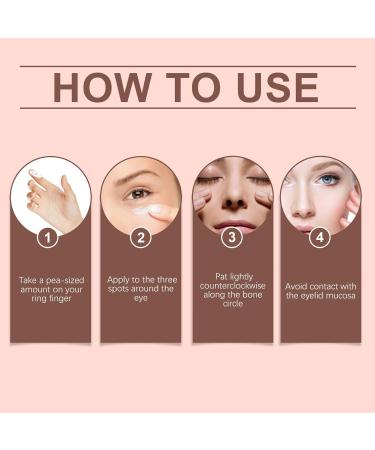 Hydrating Eye Cream - Reduces Fine Lines Enhances Eye Contour Fullness Gentle Texture Effortless Application(5pcs) - Buy Online on GoSupps.com