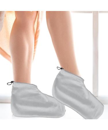 1 paire de gants d' pilation la cire de paraffine chaussettes de bain r glables chaussettes d'hiver isol es accessoires pour la maison et les d placements gris B B Gris - Buy Online on GoSupps.com