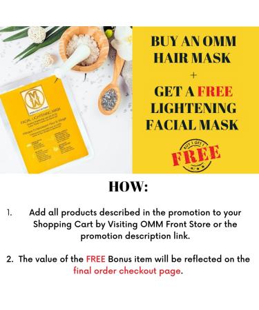 OMM Collection Natural Hair Thickening Mask - Prevent Hair Loss & Thinning, Hydrating Treatment for Dry, Damaged Hair - Boost Growth, Stimulate Follicles - Vegan - All Hair Types - Buy Online on GoSupps.com