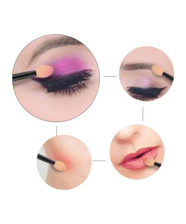 24 PCS Disposable Double-Sided Sponge Eyeshadow Brush Set - Perfect Makeup Tools for Flawless Application | International Shipping Available - Buy Online on GoSupps.com