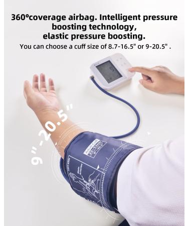 Buy AILE 111 Blood Pressure Monitor - Accurate Home BP Machine with Voice Broadcast & Large Cuff (8.7-16.5) - Reliable Upper Arm Monitor for International Shipping - Buy Online on GoSupps.com