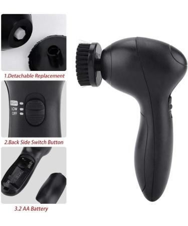 Electric Shoe Cleaning Brush Electric Shoe Polisher Handheld Portable Electric Shoe Shiner Multi-purpose Polisher Buffer for Leather Bags Car Seat Maintenance - Buy Online on GoSupps.com