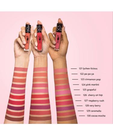 Plum Matte In Heaven Liquid Lipstick - Non-Drying Smudge-Proof 100% Vegan & Cruelty Free | Cocoa Mocha-130 - Shop Internationally - Buy Online on GoSupps.com