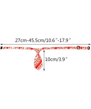 Segarty Dog Neck Ties 30 PCS - Adjustable Collar, Double Layered Bow Ties for Small Dogs & Cats - Bulk Grooming Bows for Holiday, Wedding, Photography - Christmas Theme Patterns - Buy Online on GoSupps.com