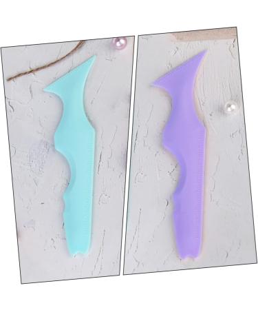 POPETPOP 3pcs Silicone Beauty Ruler Purple Tools Eyeliner Aid Silicone Eyeliner Tool Girl Supplies The Face - Buy Online on GoSupps.com