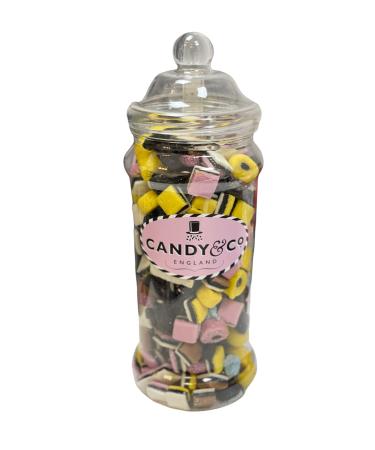 Barratts Liquorice Allsorts Jar 1.6kg - Delicious Assorted Flavors Convenient Jar Size for Sharing (1)