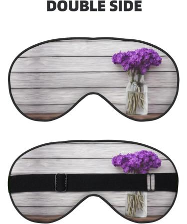 Sleep Mask Eye for Men & Women - Reusable Soft Blackout Eye Masks for Better Sleep Travel & Camping Essentials | Perfect Gifts - Orchid - Buy Online on GoSupps.com