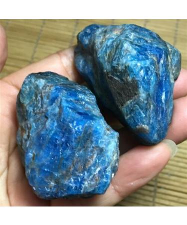 Crystal Natural Apatite Crystal Rough Raw Stone Rock from Madagascar (Size : 140-150g)