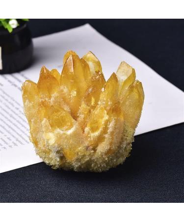 Natural Crystal Rough Specimen Natural Crystal Cluster Clear Quartz Crystal Rock Stones and Crystals ReikiSpecimen Home Decor GiftsStone (Color : Green 2 Size : 200-300g) - Buy Online on GoSupps.com