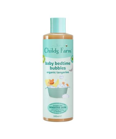 Childs Farm | Baby Bedtime Bubble Bath 500ml | Organic Tangerine | Gently Cleanses & Soothes | Suitable for Newborns with Dry Sensitive & Eczema-prone Skin Tangerine 500 ml (Pack of 1)