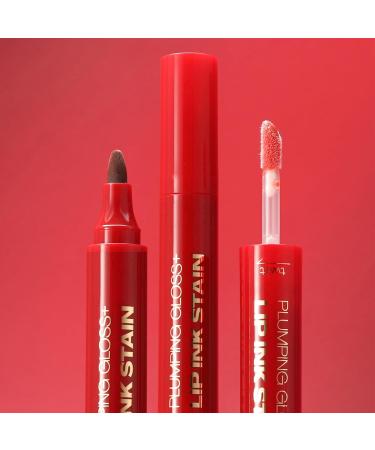 LIP LIP - 3ml dual-headed lipstick for precision glossy combo with moisturizing formula beauty makeup kit for girls women wife sister friends cosplay use super - Buy Online on GoSupps.com